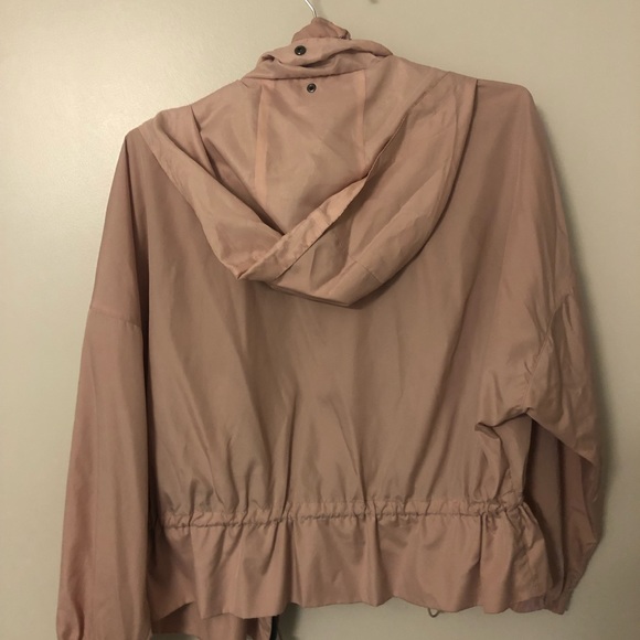 Blush Pink Light Zip Up Jacket by Zara - Picture 4 of 6